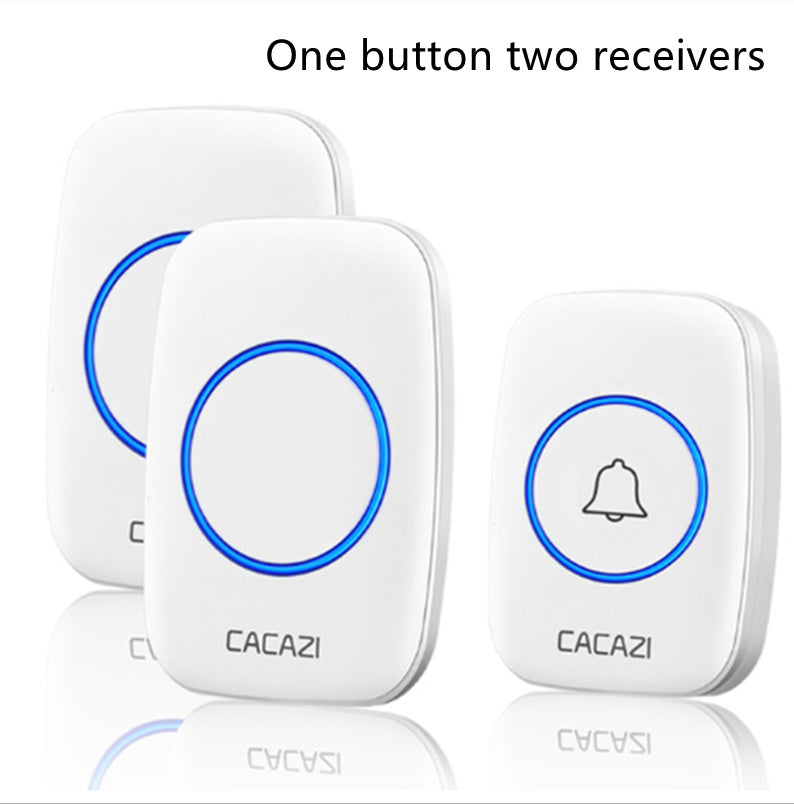 Wireless doorbell home new long-distance remote control old pager Intelligent exchange doorbell