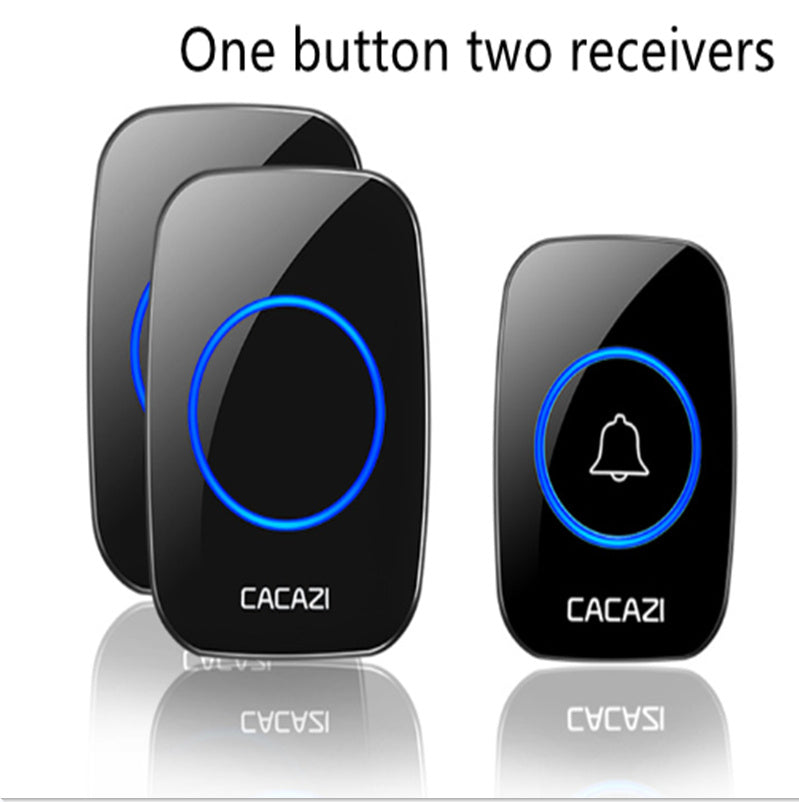 Wireless doorbell home new long-distance remote control old pager Intelligent exchange doorbell