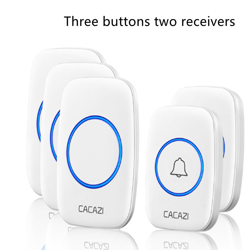 Wireless doorbell home new long-distance remote control old pager Intelligent exchange doorbell
