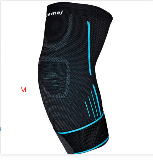 Sports Elbow Guard Outdoor Sports Pressure Lengthened Arm Protector Wicking Breathable Straps Knitted Elbow Pads Sets Sports Elbow Guard