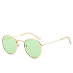 Colorful reflective sunglasses