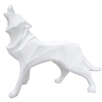 Resin Crafts Wolf Totem Home Creative Gifts