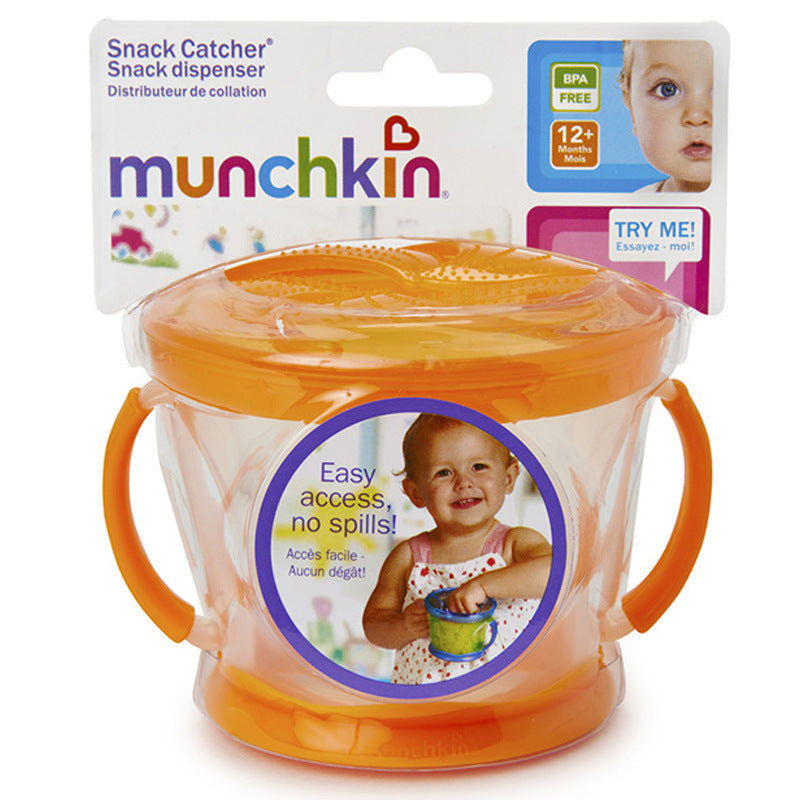 Splash-proof Snack Jar For Babies And Children With Handle