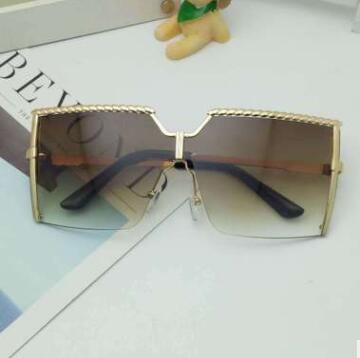 Frameless conjoined marine windproof sunglasses