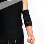 Sports Elbow Guard Outdoor Sports Pressure Lengthened Arm Protector Wicking Breathable Straps Knitted Elbow Pads Sets Sports Elbow Guard