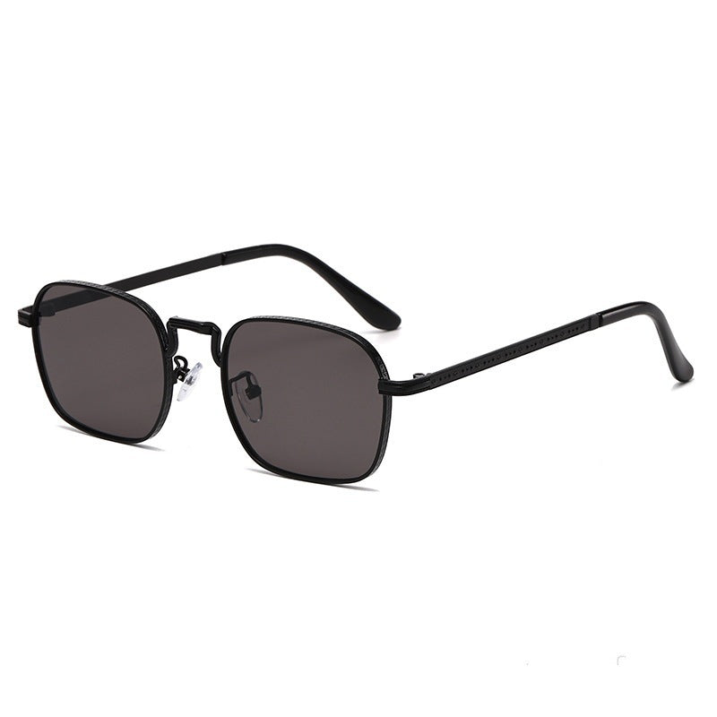Internet-famous Sunglasses Men's And Women's Korean-style Square Oval