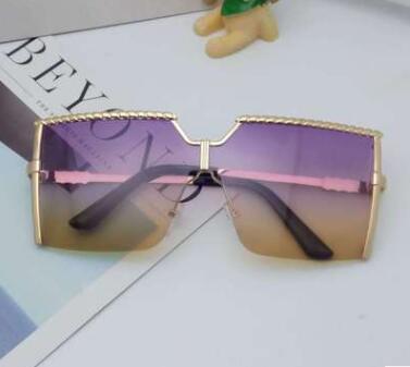 Frameless conjoined marine windproof sunglasses