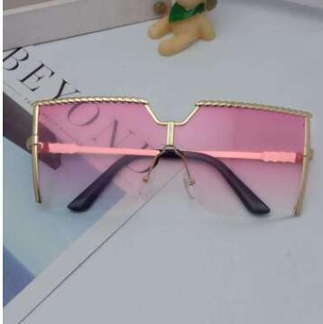 Frameless conjoined marine windproof sunglasses
