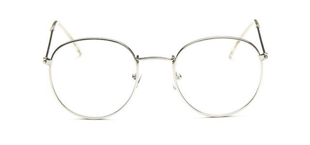 Woman Men Glasses Retro Round Glasses Frame