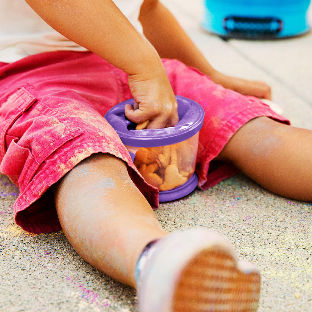 Splash-proof Snack Jar For Babies And Children With Handle