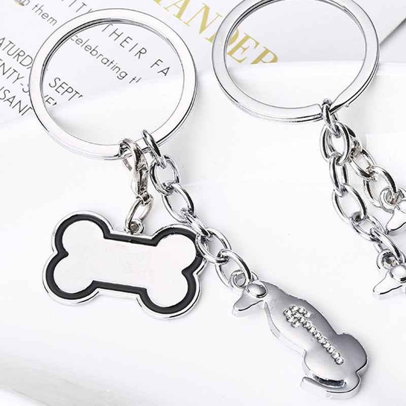 Dog Bone Key Chain Creative Gifts