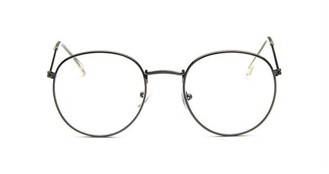 Woman Men Glasses Retro Round Glasses Frame
