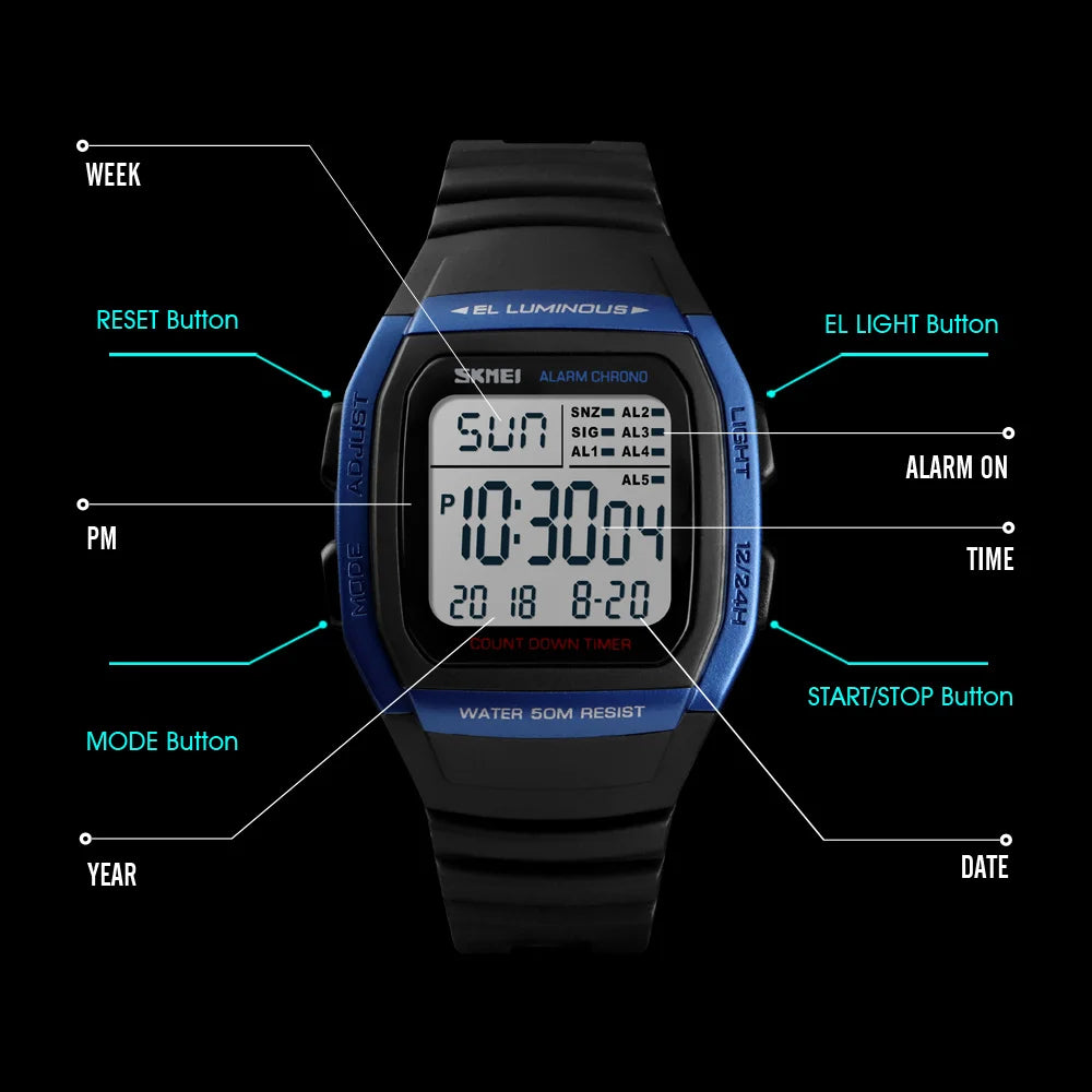 SKMEI Fashion Men Watches