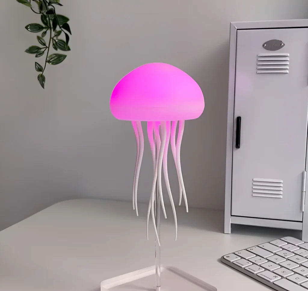 Jellyfish Mood Lamp LED Jellyfish Night Light Portable