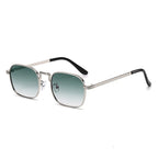 Internet-famous Sunglasses Men's And Women's Korean-style Square Oval