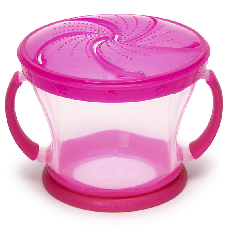 Splash-proof Snack Jar For Babies And Children With Handle