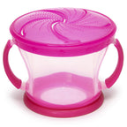 Splash-proof Snack Jar For Babies And Children With Handle