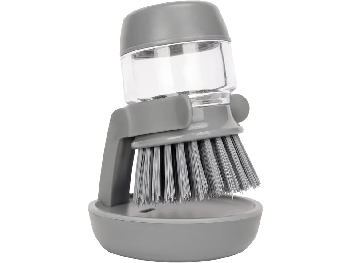 Automatic Liquid Adding Cleaning Brush Multifunctional Kitchen Pot Washing Brush